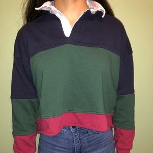 Cropped sweatshirt
